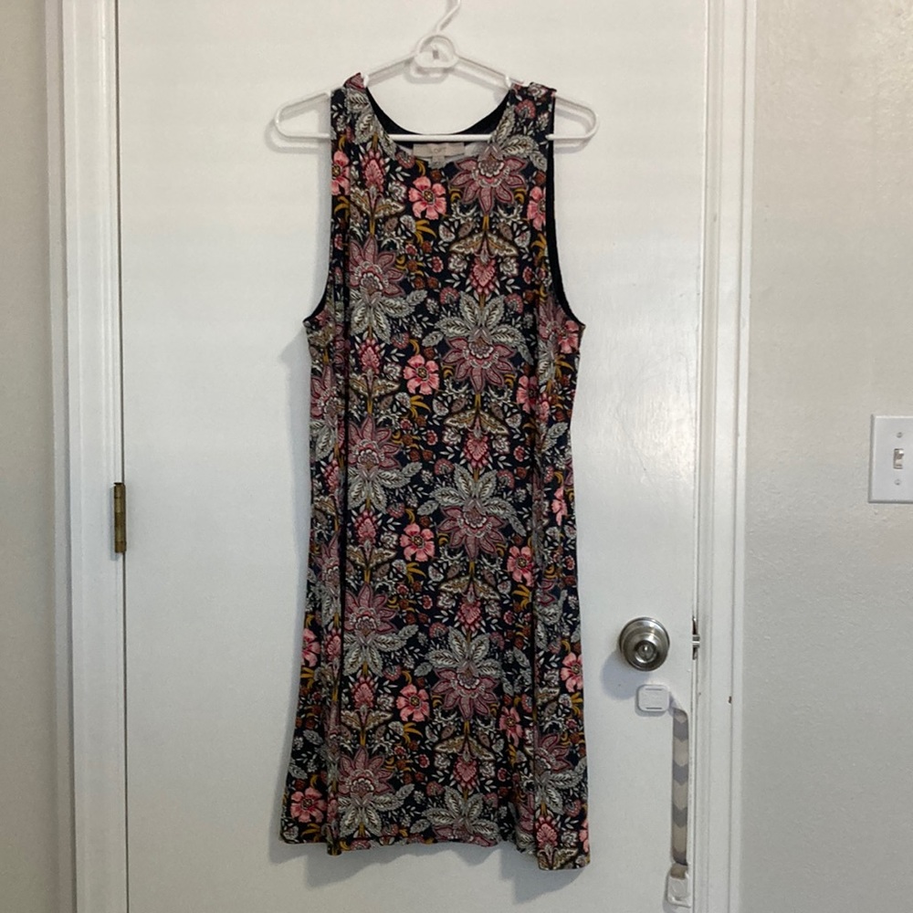 LOFT Swing Sleeveless Dress